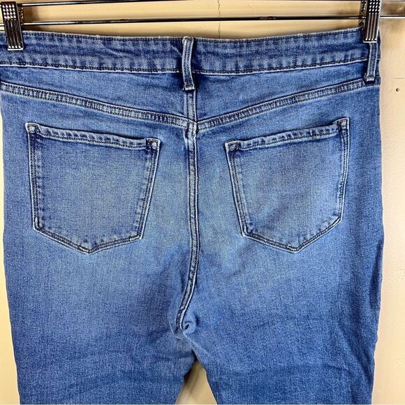 Old‎ Navy Flare High Rise Ankle Jeans Size 14 Petite Womens Denim Plus - Picture 5 of 6